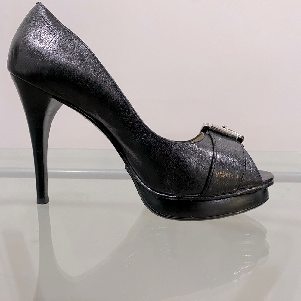 Michael by Michael Kors platform 4 1/2 in black heels